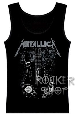Tričko METALLICA dámsky top-Kirk Hammett Guitar