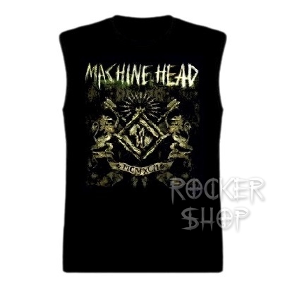 Tričko MACHINE HEAD pánske-Logo/bez rukávov