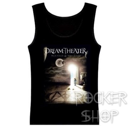 Tričko DREAM THEATER dámsky top-Black Clouds And Silver Linings