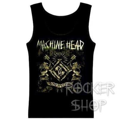Tričko MACHINE HEAD dámsky top-Logo