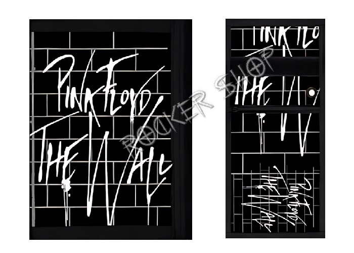 Peňaženka PINK FLOYD-Black Wall