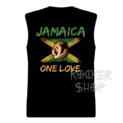 Tričko JAMAICA pánske-One Love/bez rukávov