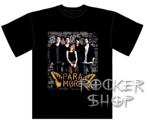 Tričko PARAMORE pánske-Band