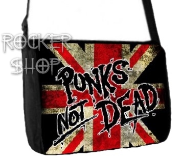 Taška PUNKS NOT DEAD-UK