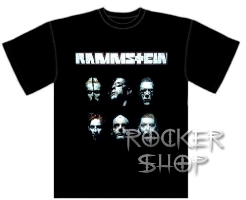 Tričko RAMMSTEIN pánske-Faces