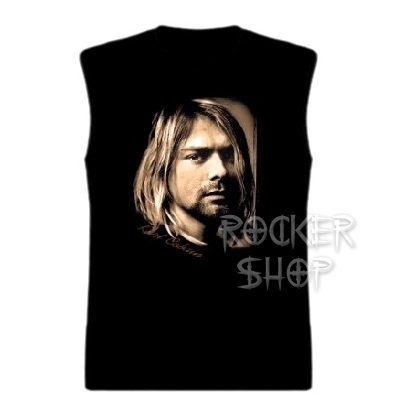 Tričko KURT COBAIN pánske-Face/bez rukávov