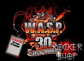 Nášivka W.A.S.P. foto-30 Years Of Thunder
