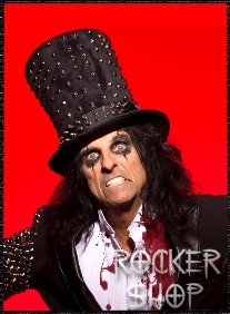 Nášivka ALICE COOPER foto-Top Hat