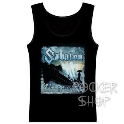 Tričko SABATON dámsky top-World War Live