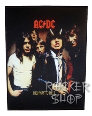 Nášivka AC/DC chrbtová-Highway To Hell