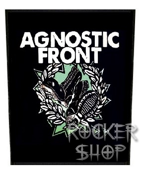 Nášivka AGNOSTIC FRONT chrbtová-My Life My Way