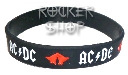 Náramok AC/DC-čierny WL