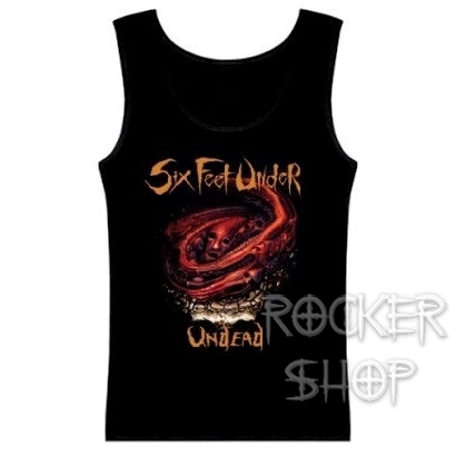 Tričko SIX FEET UNDER dámsky top-Undead