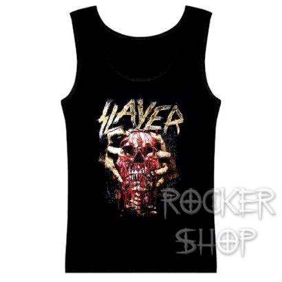 Tričko SLAYER dámsky top-Skull