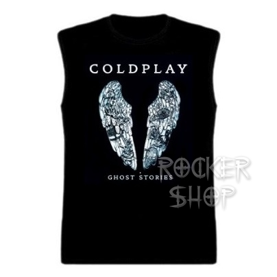 Tričko COLDPLAY pánske-Ghost Stories/bez rukávov