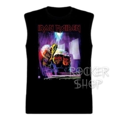 Tričko IRON MAIDEN pánske-Maiden Rule/bez rukávov