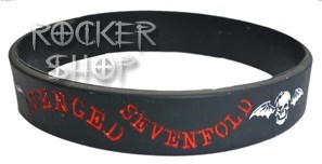 Náramok AVENGED SEVENFOLD-čierny RL