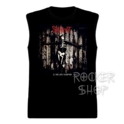 Tričko SLIPKNOT pánske-.5:The Gray Chapter/bez rukávov