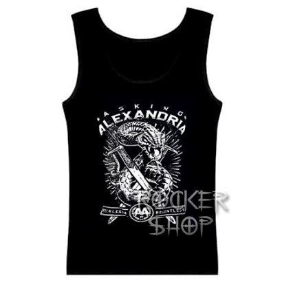 Tričko ASKING ALEXANDRIA dámsky top-Snake