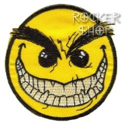 Nášivka SMILEY nažehľovacia-Bad
