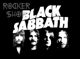 Nášivka BLACK SABBATH foto-Band BW