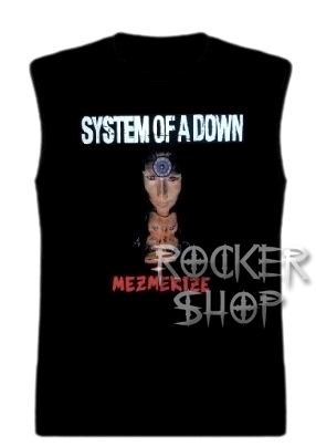 Tričko SYSTEM OF A DOWN pánske-Mezmerize/bez rukávov