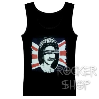 Tričko SEX PISTOLS dámsky top-God Save The Queen