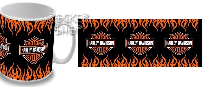 Hrnček HARLEY DAVIDSON-Fire Logo