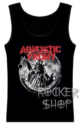 Tričko AGNOSTIC FRONT dámsky top-American Dream Died
