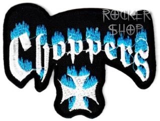 Nášivka CHOPPERS nažehľovacia-Cross