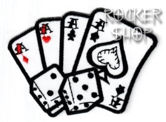Nášivka CARDS nažehľovacia