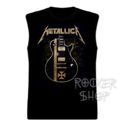Tričko METALLICA pánske-James Hetfield Guitar/bez rukávov