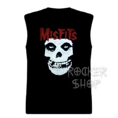 Tričko MISFITS pánske-Skull/bez rukávov