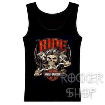 Tričko HARLEY DAVIDSON dámsky top-Skull Rider