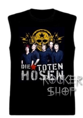 Tričko DIE TOTEN HOSEN pánske-Band/bez rukávov