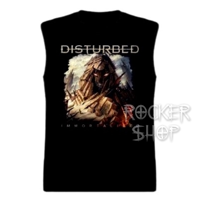 Tričko DISTURBED pánske-Immortalized/bez rukávov
