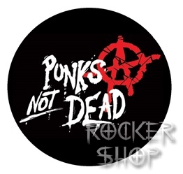 Odznak PUNKS NOT DEAD-Logo