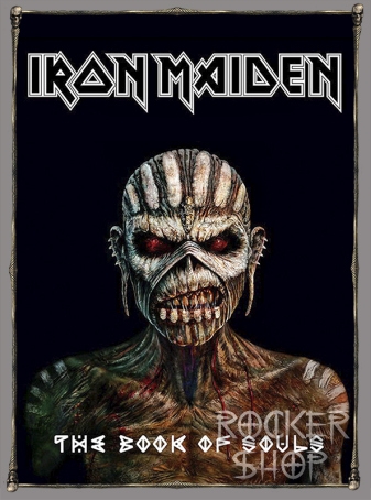 Nášivka IRON MAIDEN chrbtová-Book Of Souls