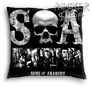 Vankúš SONS OF ANARCHY-SOA Skull