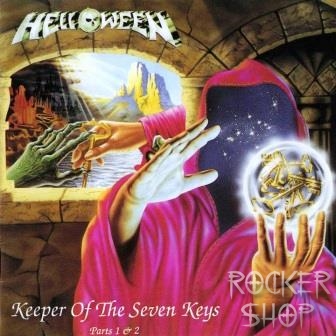 Nálepka HELLOWEEN-Keeper Of The Seven Keys