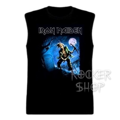 Tričko IRON MAIDEN pánske-Benjamin Breeg/bez rukávov