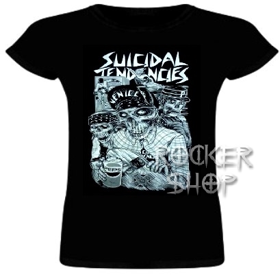 Tričko SUICIDAL TENDENCIES dámske-Venice