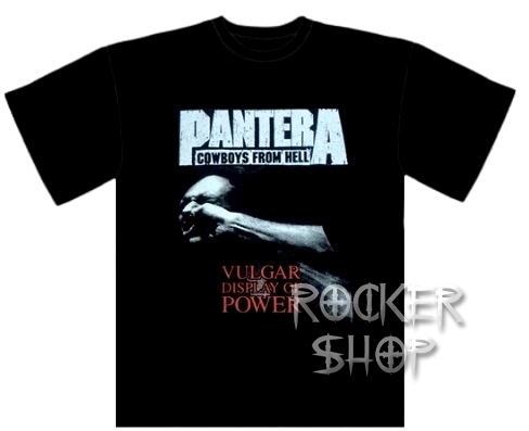 Tričko PANTERA pánske-Vulgar Display Of Power