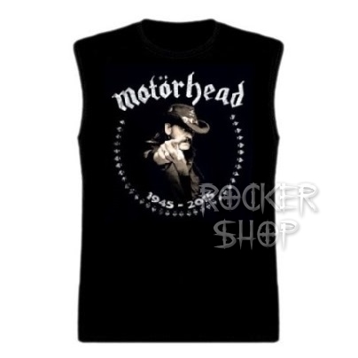 Tričko MOTÖRHEAD pánske-Lemmy Finger 1945-2015/bez rukávov