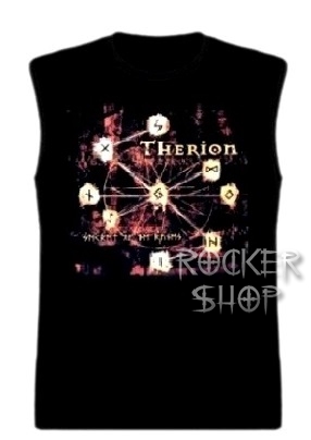 Tričko THERION pánske-Secret Of The Runes/bez rukávov