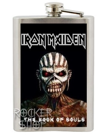 Ploskačka IRON MAIDEN-Book Of Souls