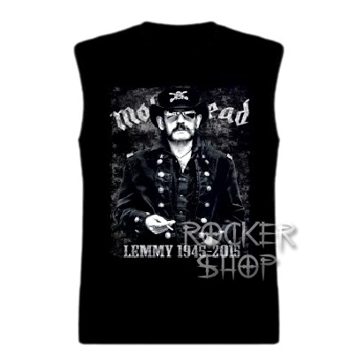 Tričko MOTÖRHEAD pánske-Lemmy 1945-2015/bez rukávov