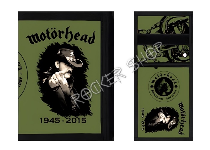 Peňaženka MOTÖRHEAD-Lemmy Green