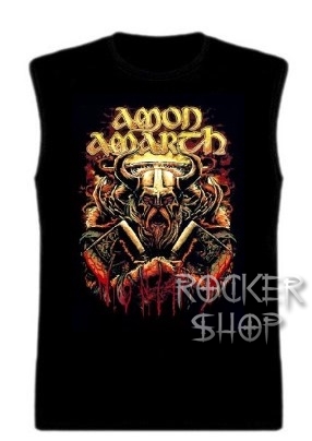 Tričko AMON AMARTH pánske-Viking/bez rukávov