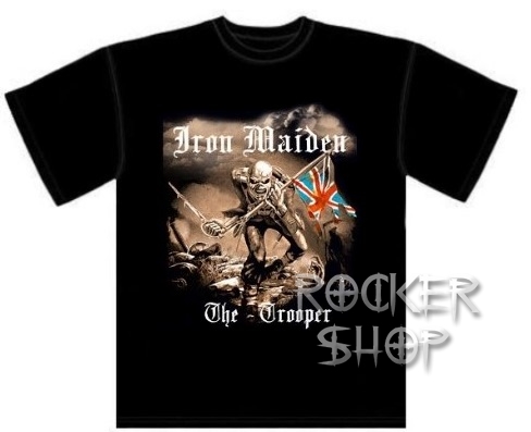 Tričko IRON MAIDEN pánske-Trooper Vintage